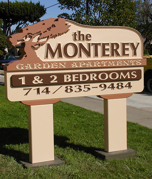 Sandblasted or Routed Sign